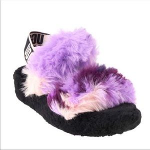 NIB UGG Oh Yeah Tie Dye Slides Size 10